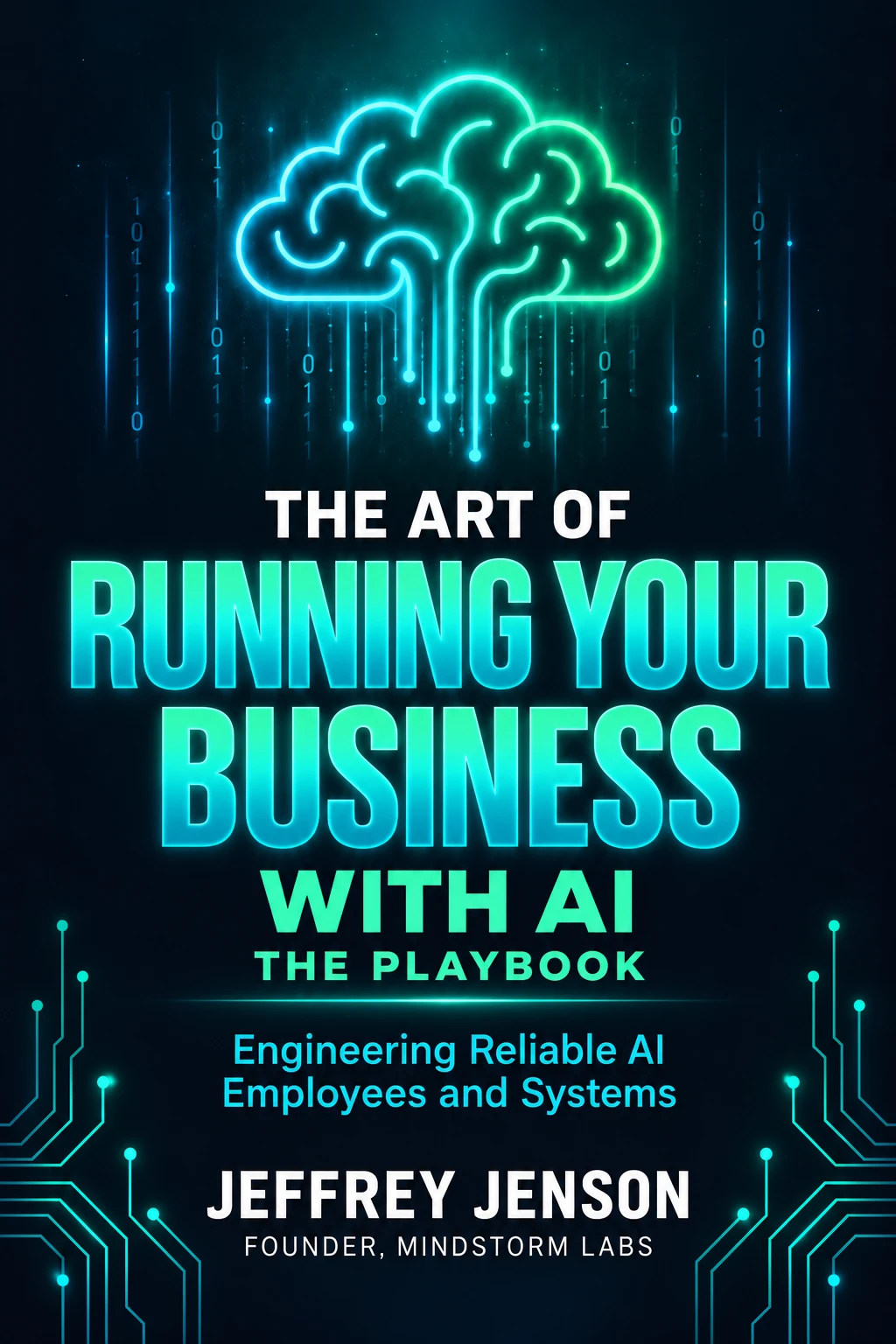 Cover of The Art of Running Your Business with AI: The Playbook by Jeffrey Jenson