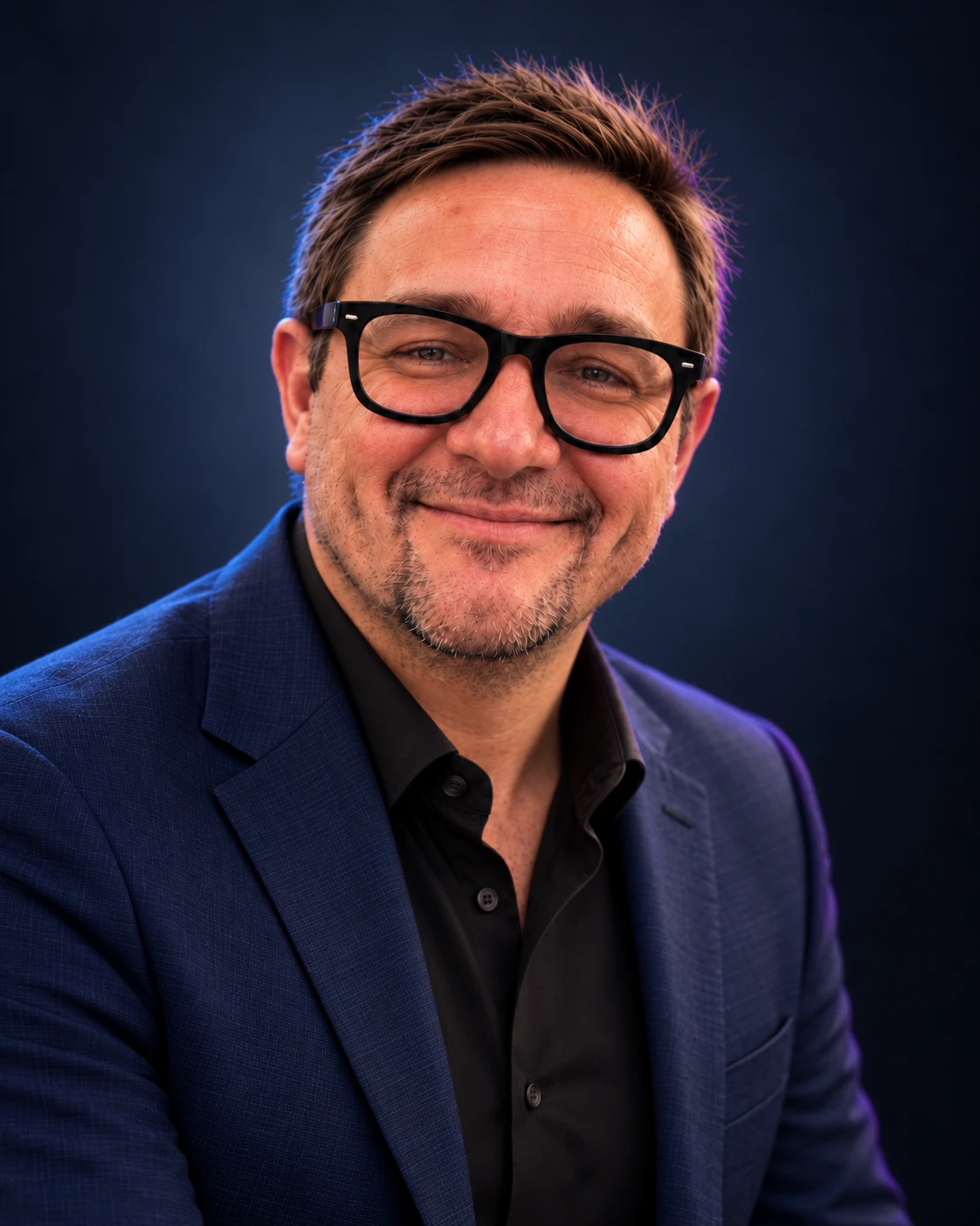 Portrait of Jeffrey Jenson, founder of Mindstorm Labs